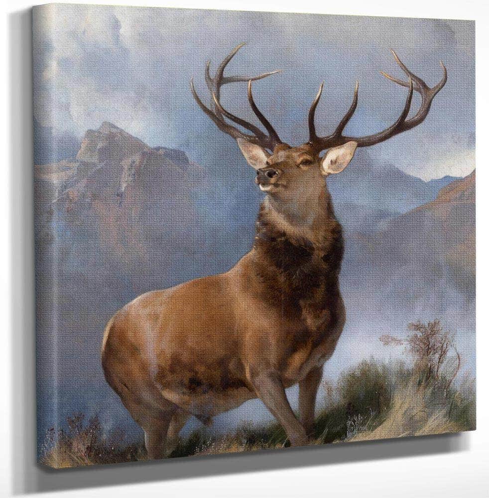 The Monarch Of The Glen By Edwin Landseer Fine Art Print