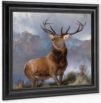 The Monarch Of The Glen By Edwin Landseer Fine Art Print