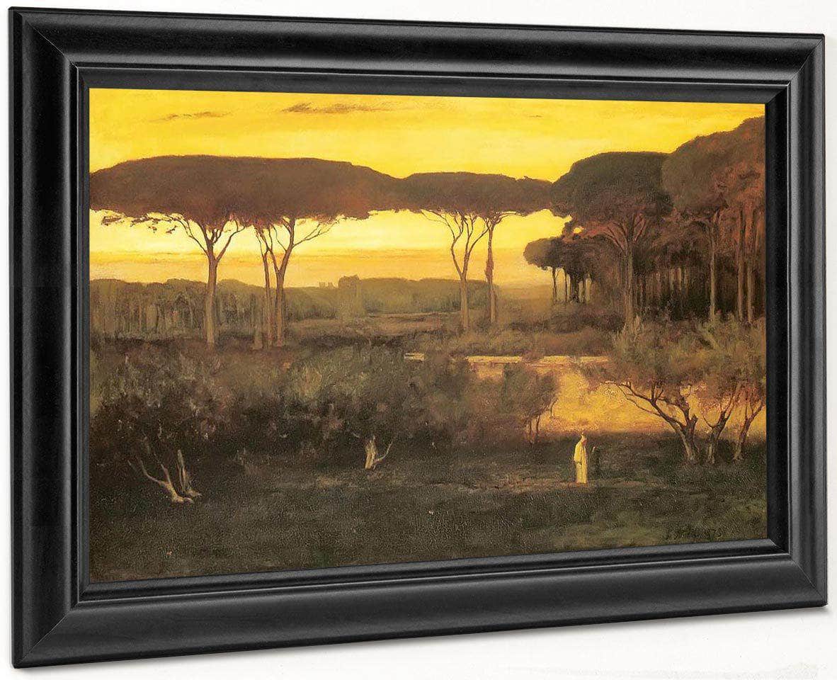 The Monk By George Inness Fine Art Print