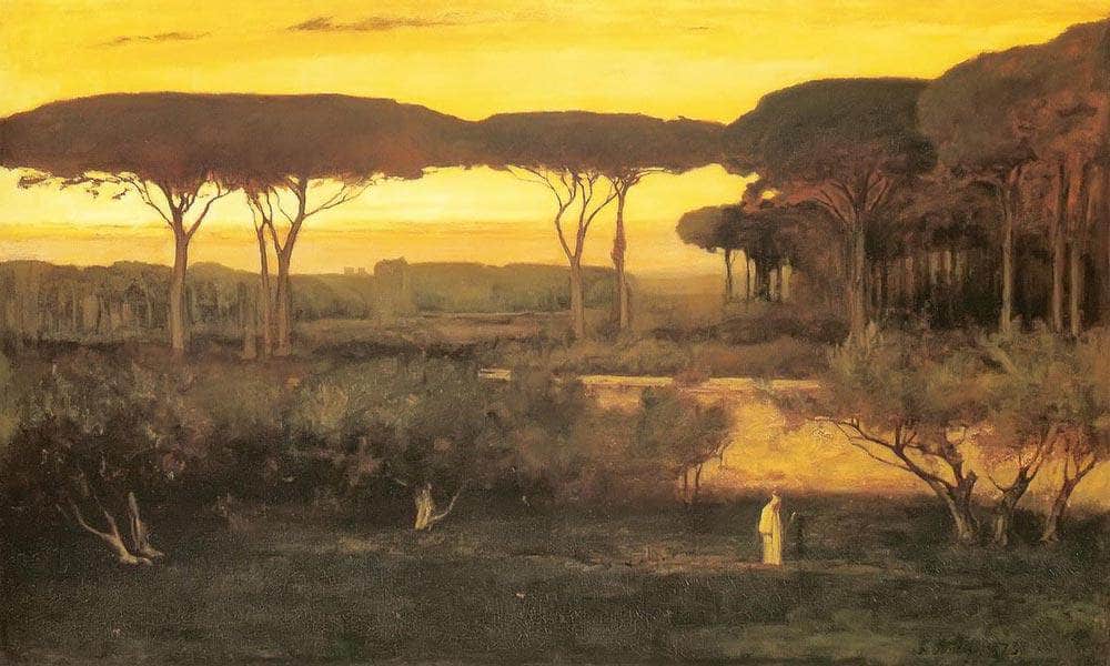 The Monk By George Inness Fine Art Print