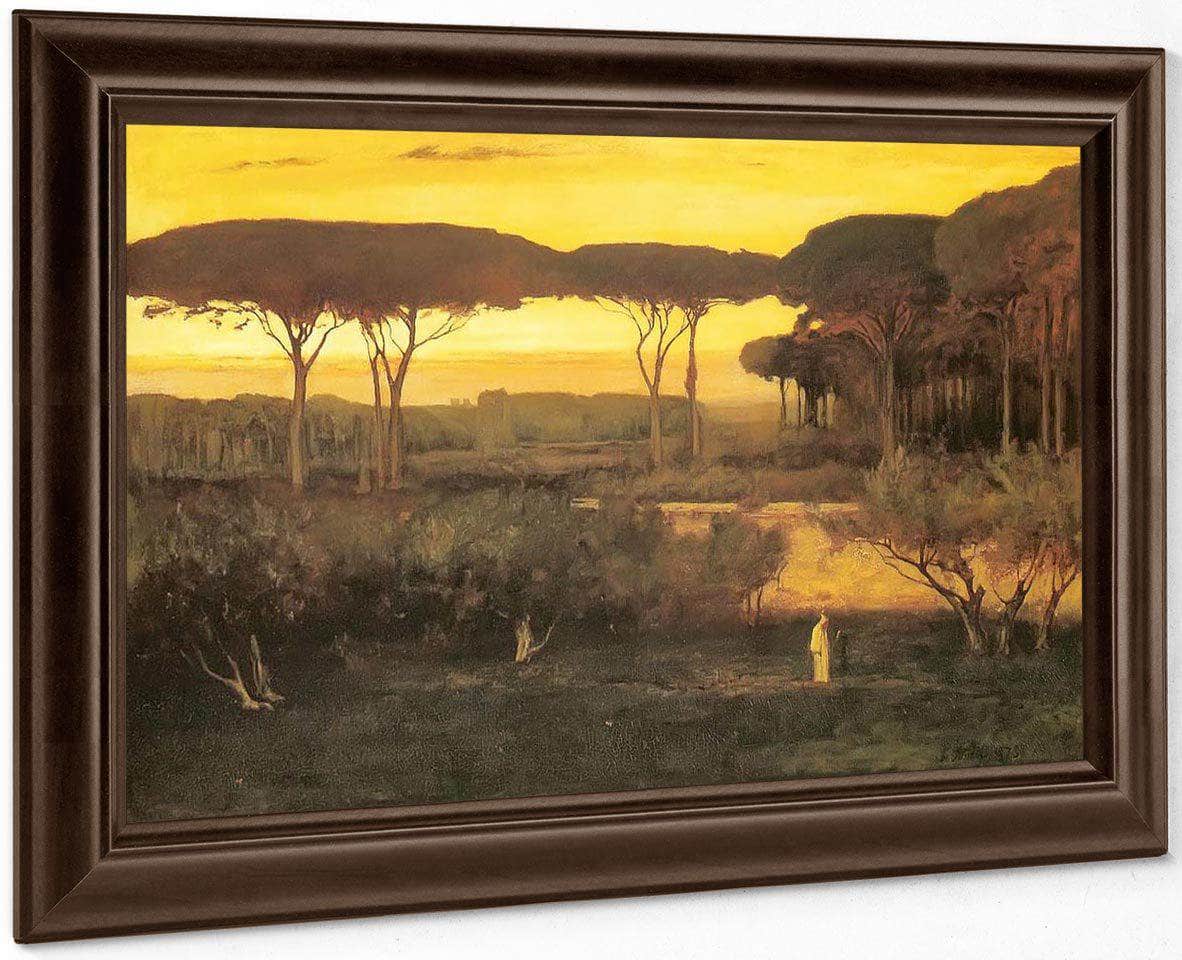 The Monk By George Inness Fine Art Print