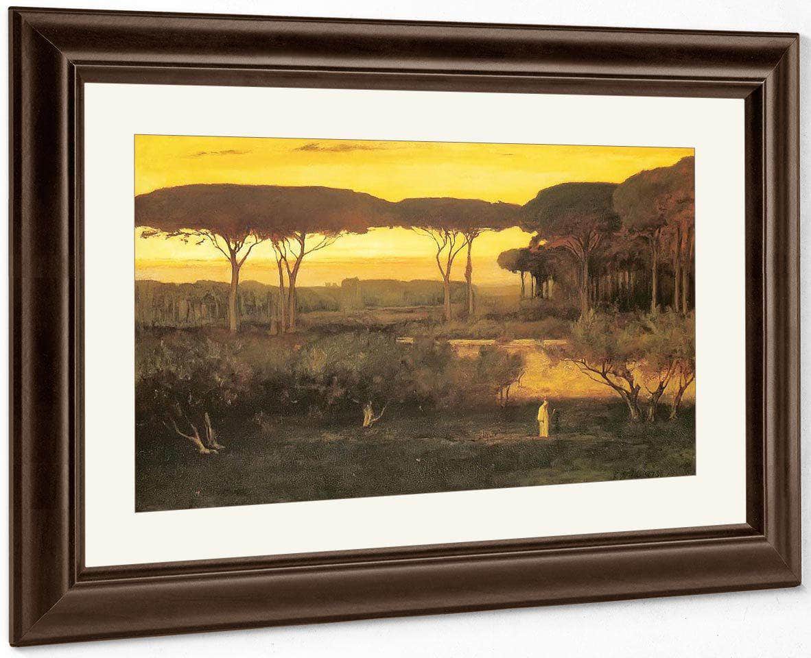 The Monk By George Inness Fine Art Print