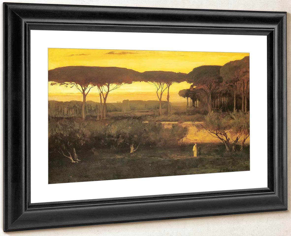 The Monk By George Inness Fine Art Print