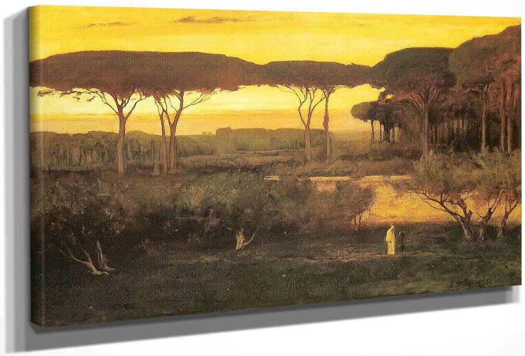 The Monk By George Inness Fine Art Print