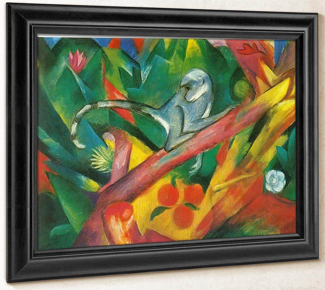The Monkey By Franz Marc Fine Art Print