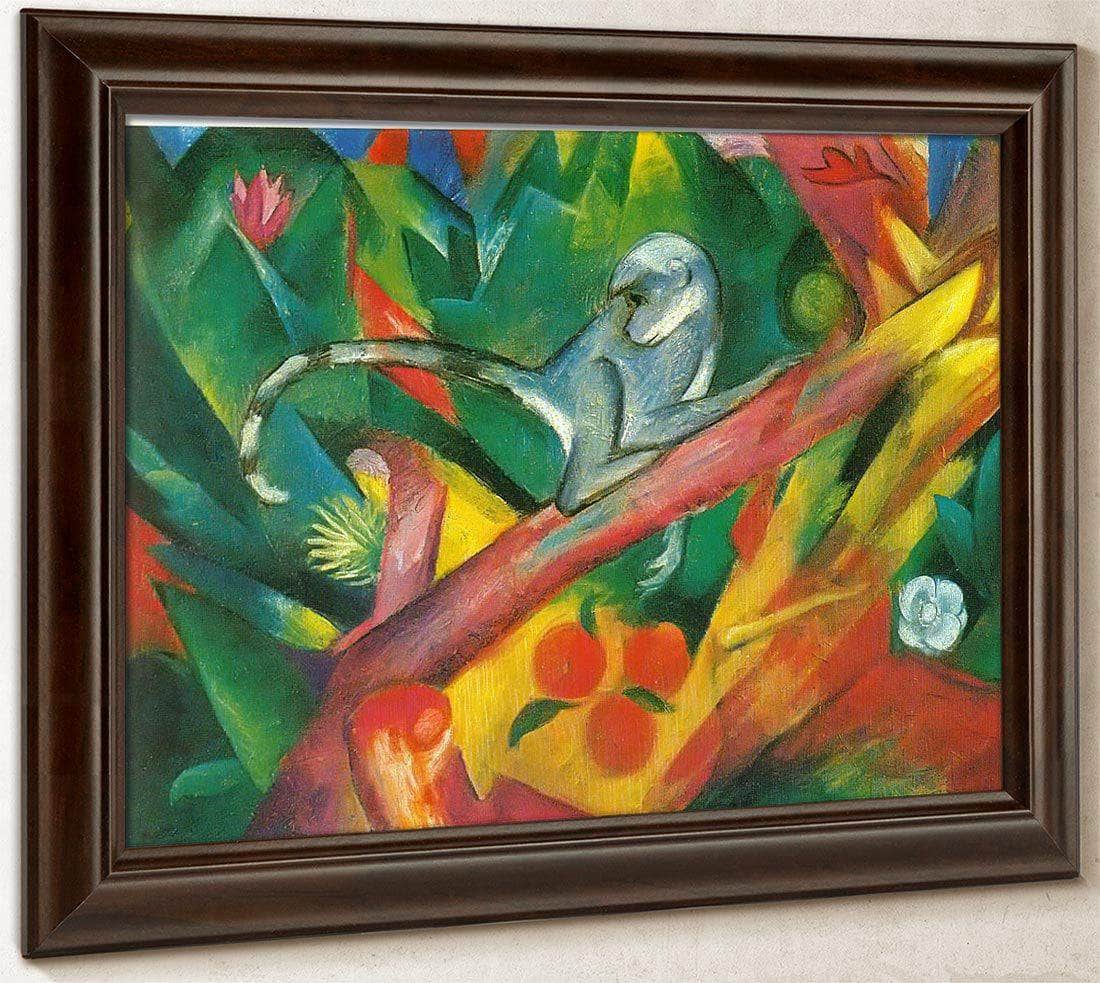 The Monkey By Franz Marc Fine Art Print