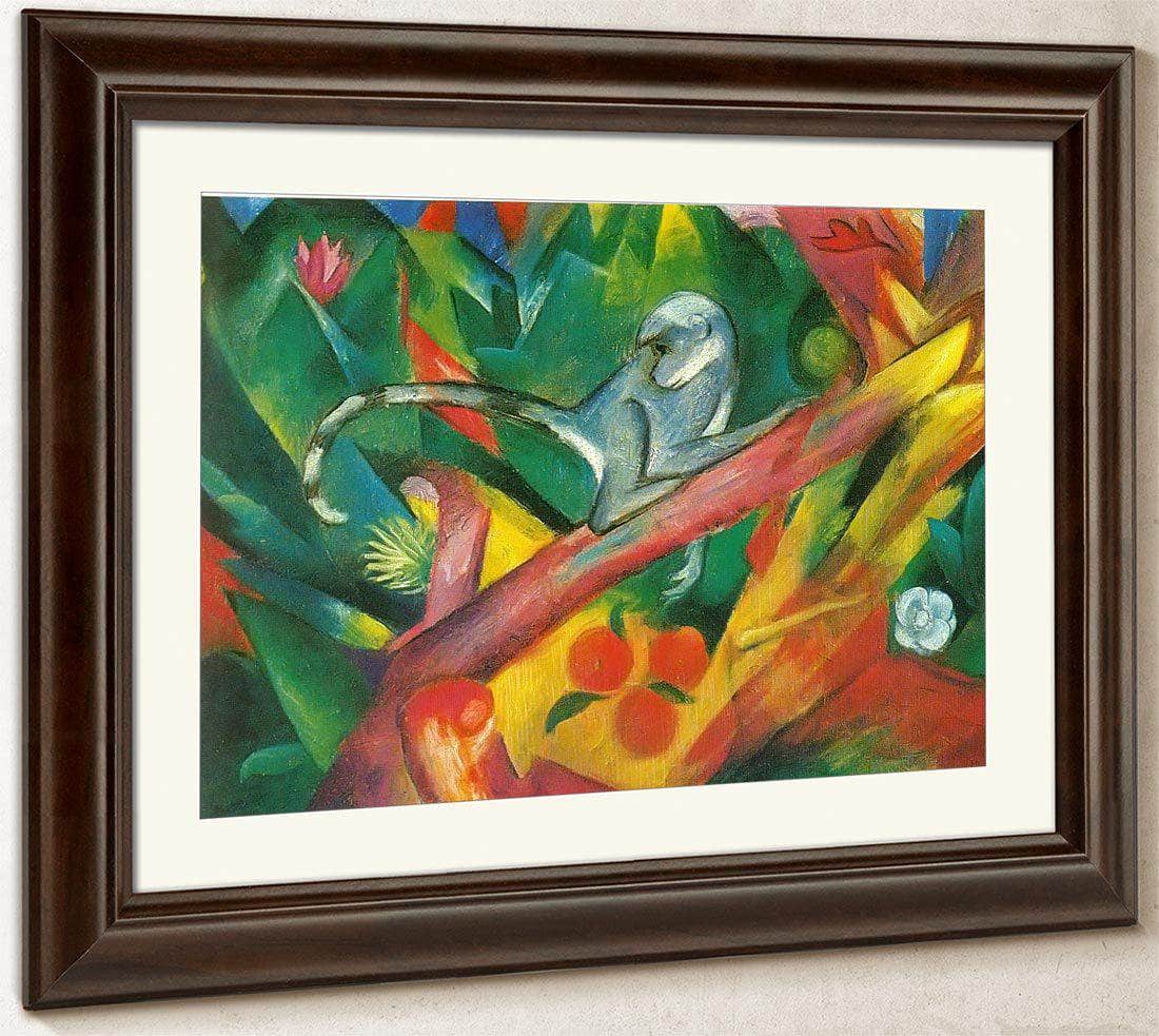 The Monkey By Franz Marc Fine Art Print