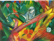 The Monkey By Franz Marc Fine Art Print