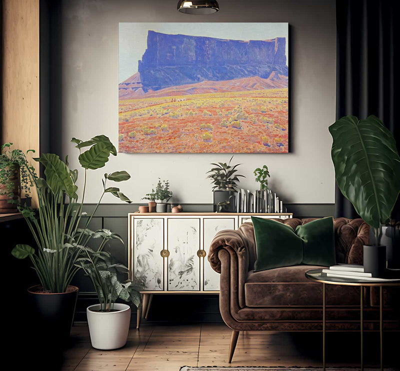 The Monument By Maynard Dixon Fine Art Print