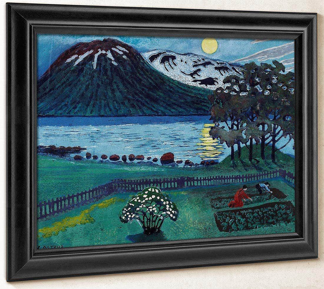 The Moon In May 1 By Nicolai Astrup Fine Art Print