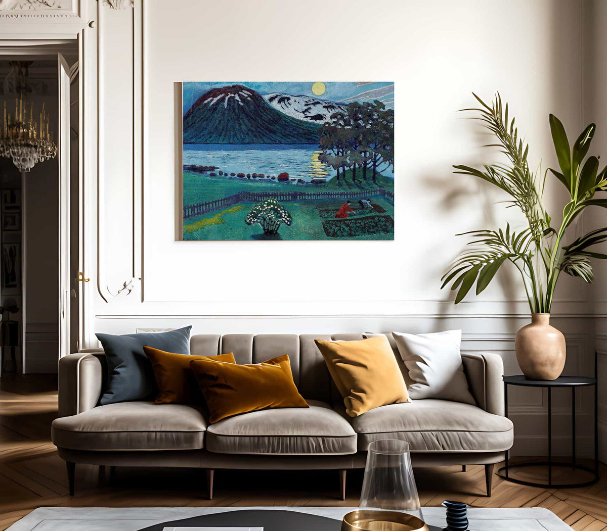 The Moon In May 1 By Nicolai Astrup Fine Art Print