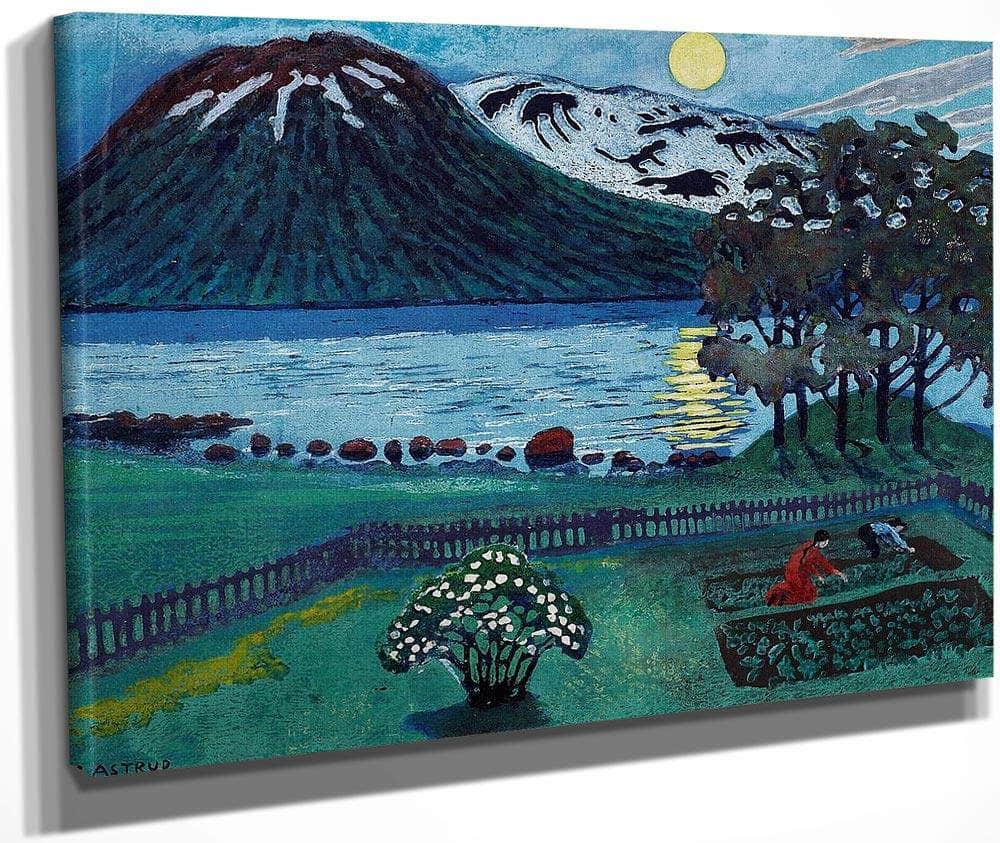 The Moon In May 1 By Nicolai Astrup Fine Art Print