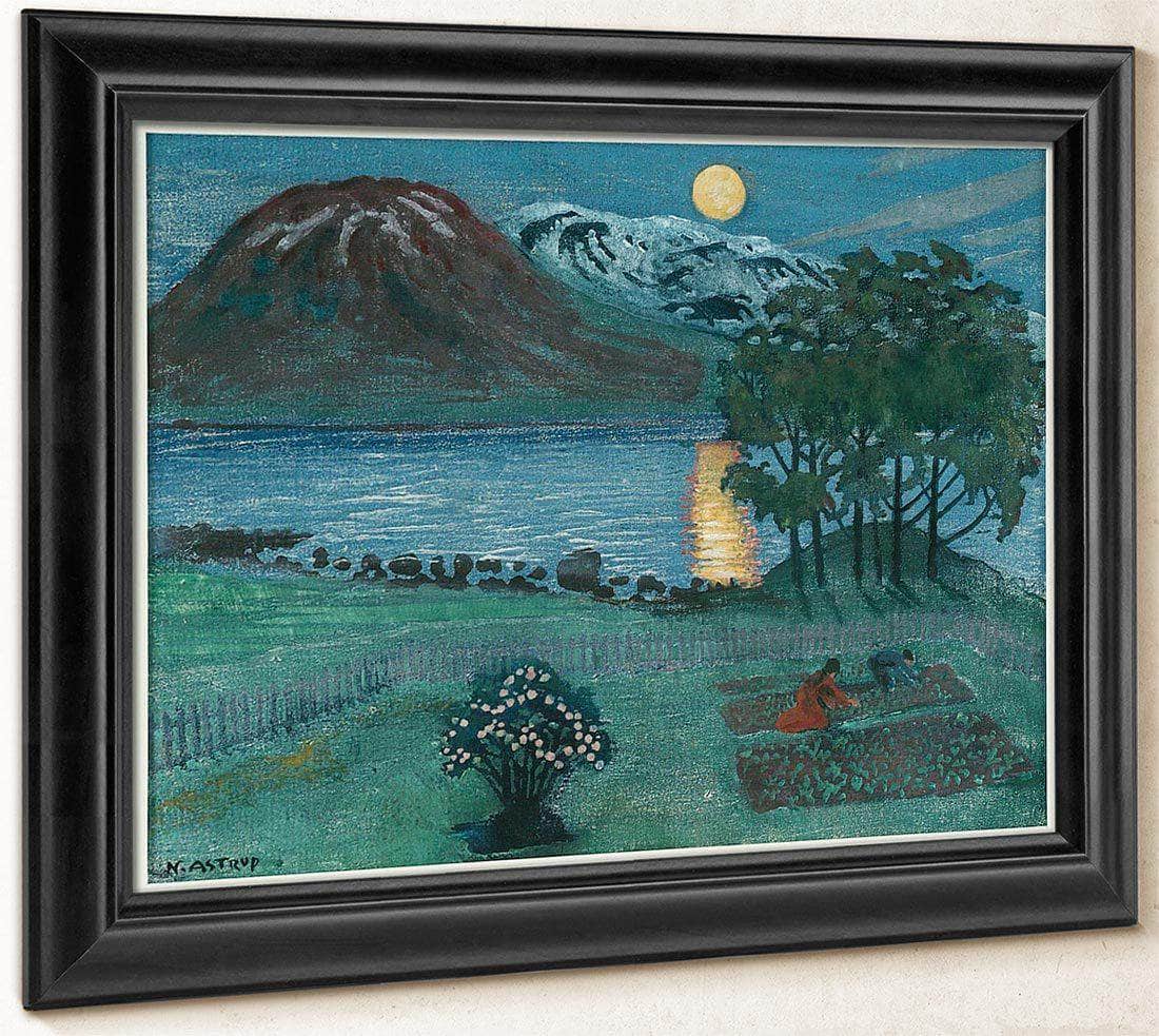 The Moon In May 2 By Nicolai Astrup Fine Art Print