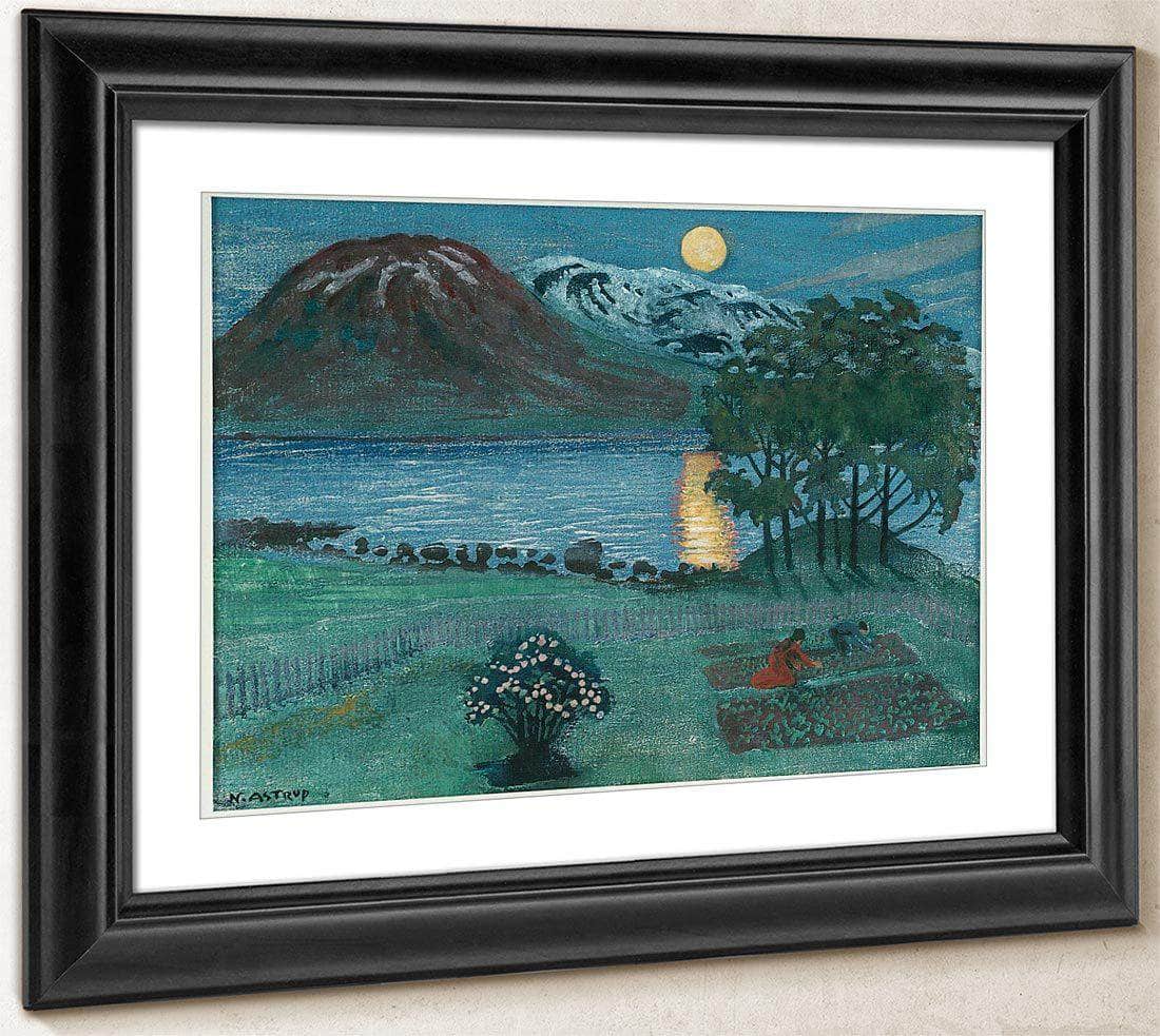The Moon In May 2 By Nicolai Astrup Fine Art Print