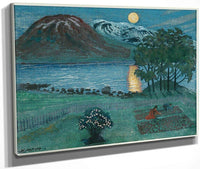 The Moon In May 2 By Nicolai Astrup Fine Art Print