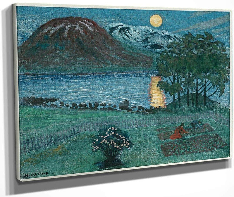 The Moon In May 2 By Nicolai Astrup Fine Art Print