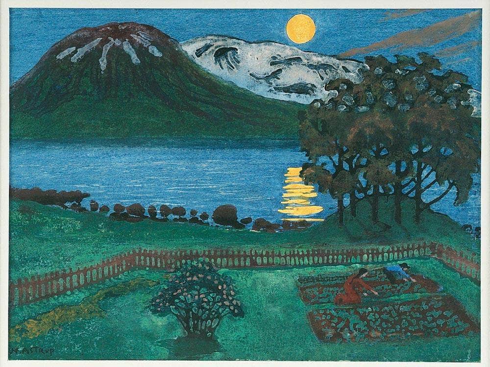 The Moon In May 3 By Nicolai Astrup Fine Art Print
