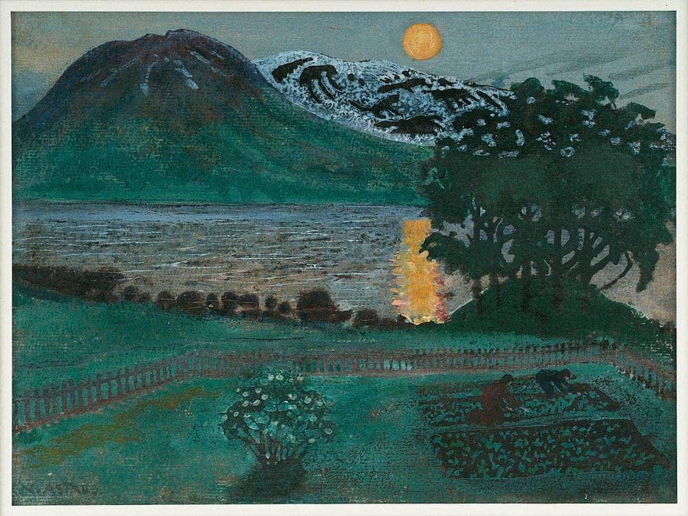 The Moon In May 5 By Nicolai Astrup Fine Art Print