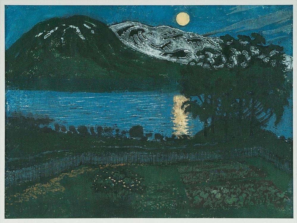 The Moon In May 6 By Nicolai Astrup Fine Art Print