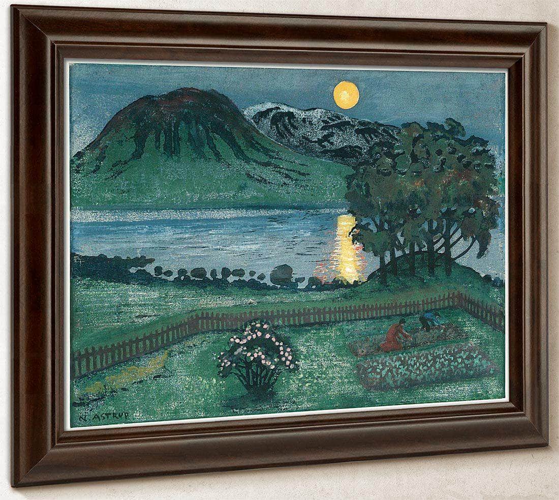The Moon In May 7 By Nicolai Astrup Fine Art Print