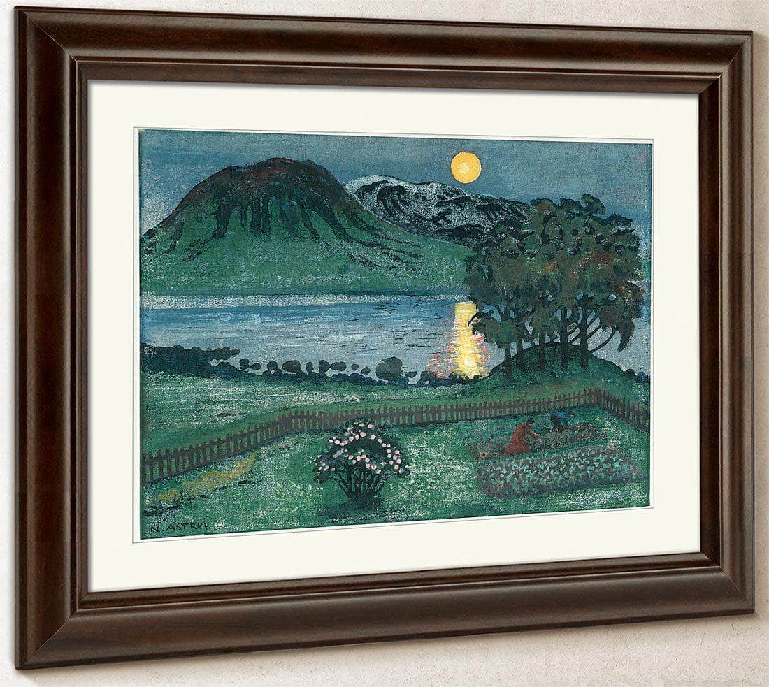 The Moon In May 7 By Nicolai Astrup Fine Art Print