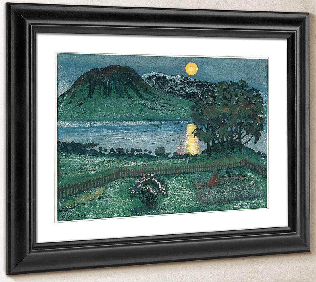 The Moon In May 7 By Nicolai Astrup Fine Art Print
