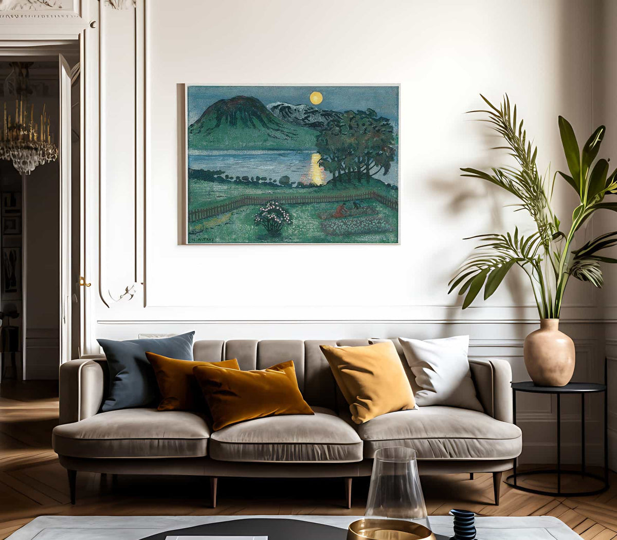 The Moon In May 7 By Nicolai Astrup Fine Art Print