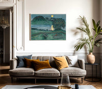 The Moon In May 7 By Nicolai Astrup Fine Art Print