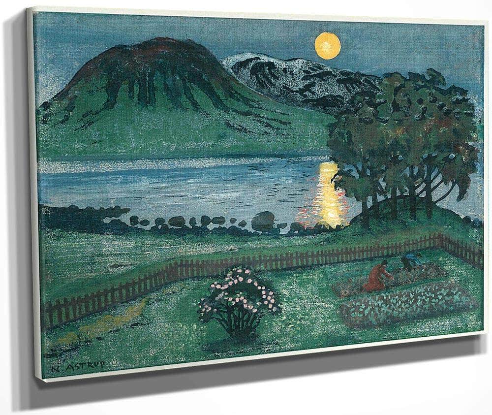 The Moon In May 7 By Nicolai Astrup Fine Art Print