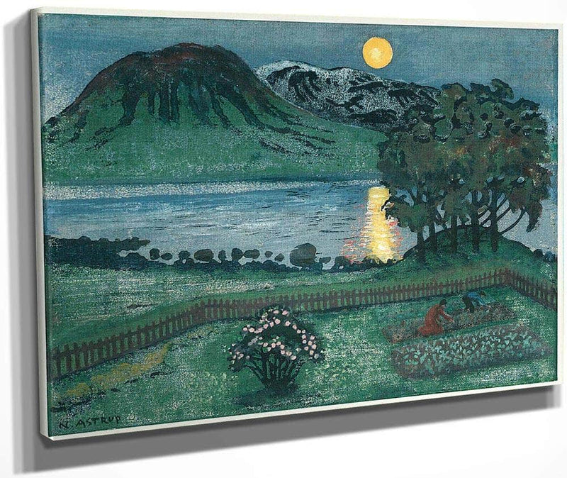 The Moon In May 7 By Nicolai Astrup Fine Art Print