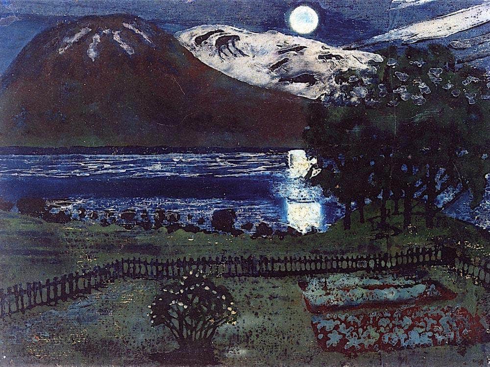 The Moon In May 8 By Nicolai Astrup Fine Art Print