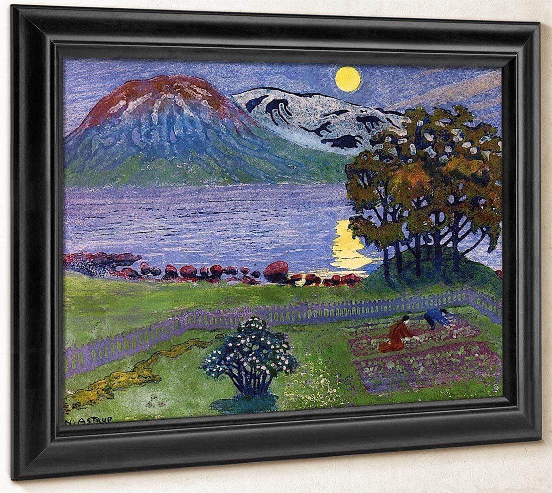 The Moon In May By Nicolai Astrup Fine Art Print