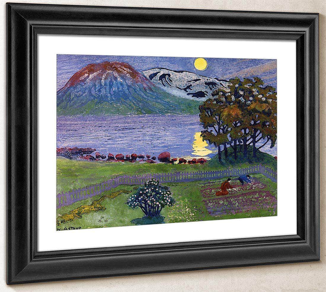 The Moon In May By Nicolai Astrup Fine Art Print
