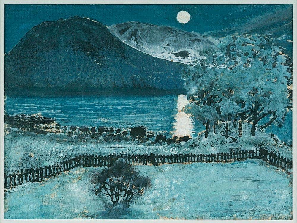 The Moon In May, Winter Night By Nicolai Astrup Fine Art Print