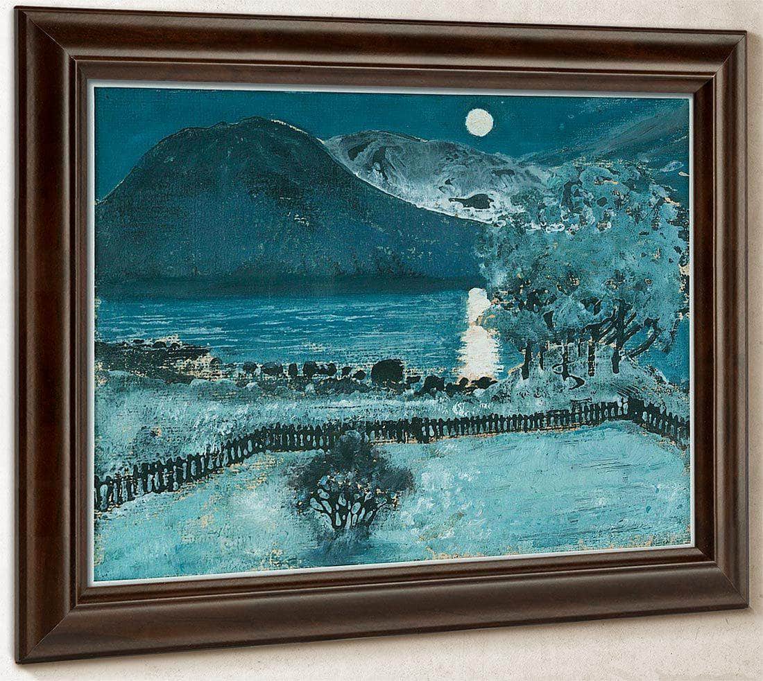 The Moon In May, Winter Night By Nicolai Astrup Fine Art Print
