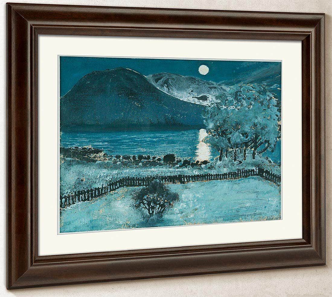 The Moon In May, Winter Night By Nicolai Astrup Fine Art Print