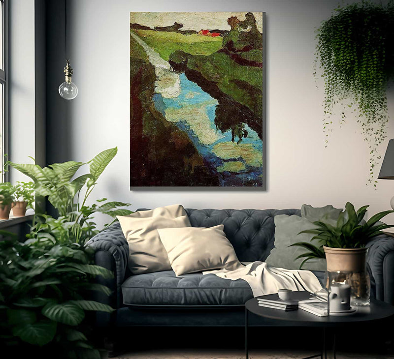 The Moor By Paula Modersohn Becker Fine Art Print