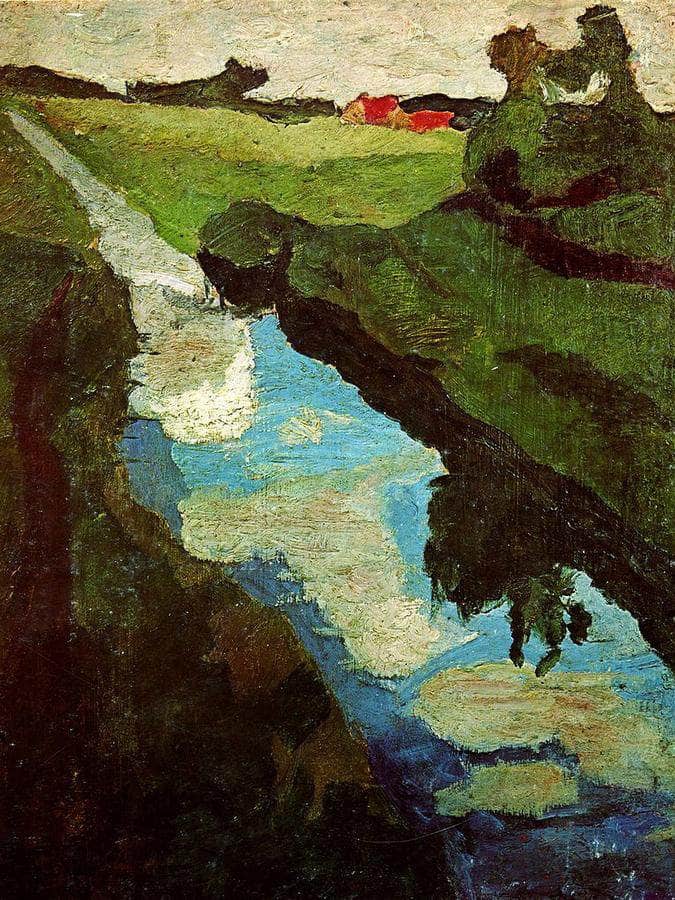 The Moor By Paula Modersohn Becker Fine Art Print