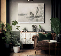 The Moose Call By NC Wyeth Fine Art Print