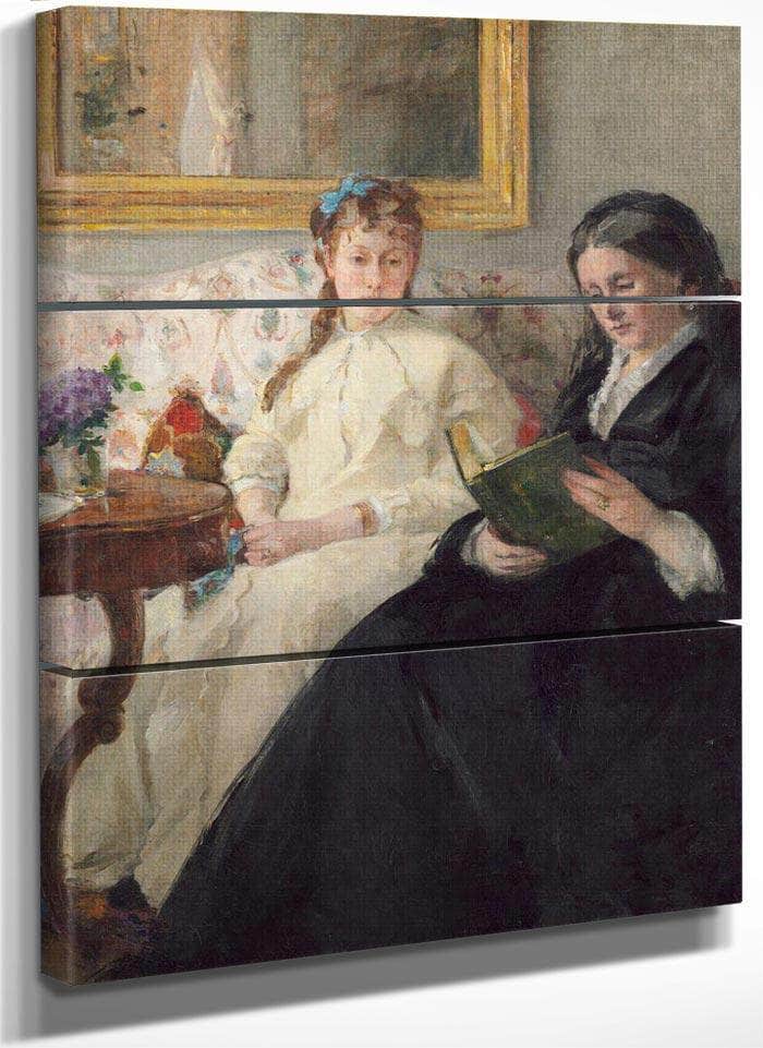 The Mother And Sister Of The Artist Berthe Morisot Fine Art Print
