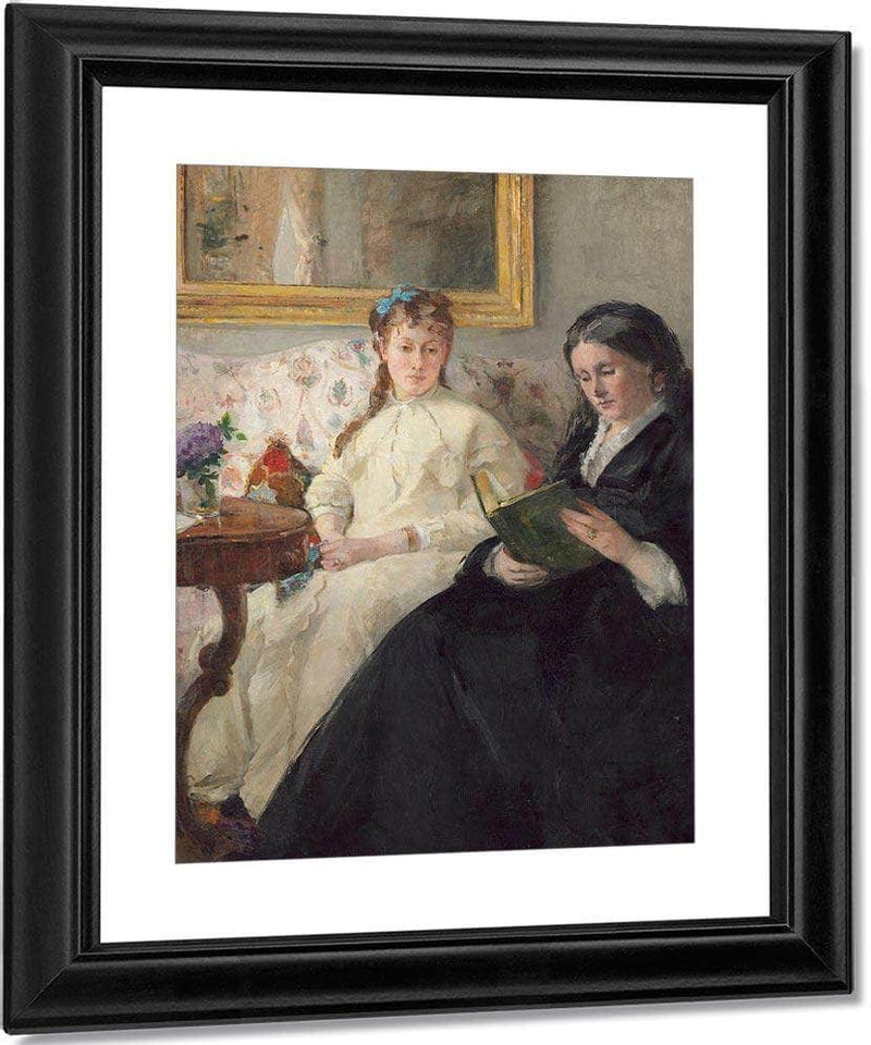 The Mother And Sister Of The Artist Berthe Morisot Fine Art Print