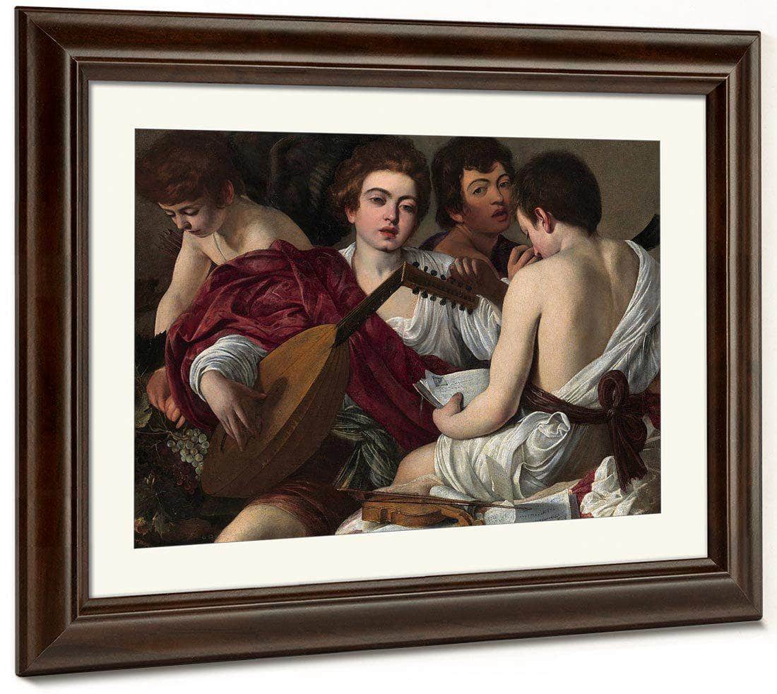 The Musicians 1595 By Caravaggio Fine Art Print