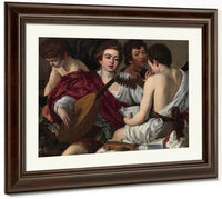 The Musicians 1595 By Caravaggio Fine Art Print