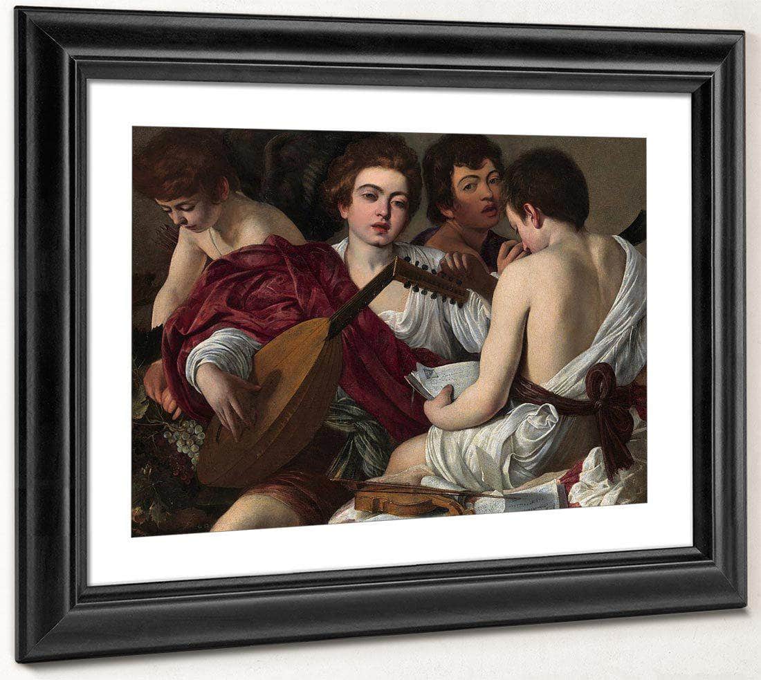 The Musicians 1595 By Caravaggio Fine Art Print