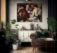 The Musicians 1595 By Caravaggio Fine Art Print