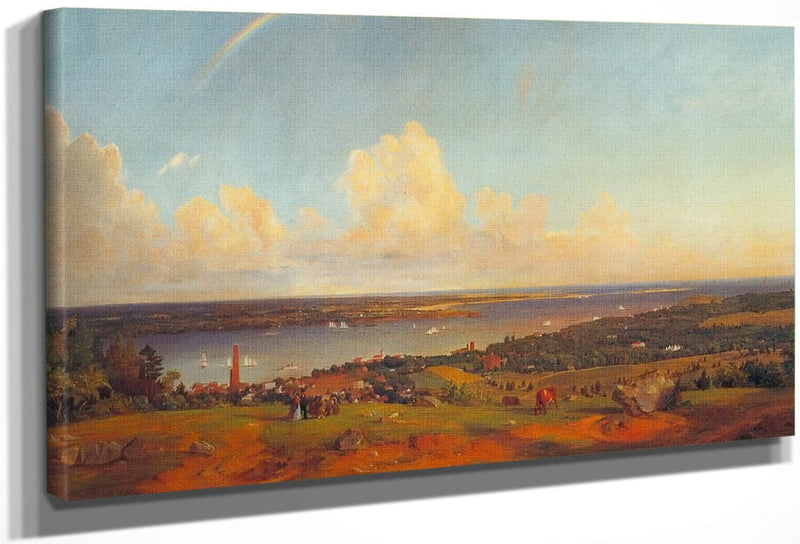 The Narrows From Staten Island By Jasper Francis Cropsey Fine Art Print