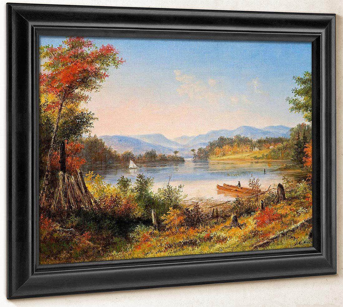 The Narrows, Lake St Charles By Robert Reid Fine Art Print