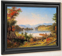 The Narrows, Lake St Charles By Robert Reid Fine Art Print