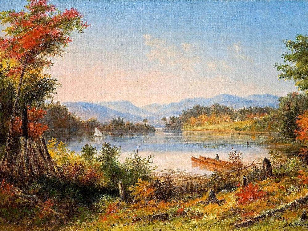 The Narrows, Lake St Charles By Robert Reid Fine Art Print