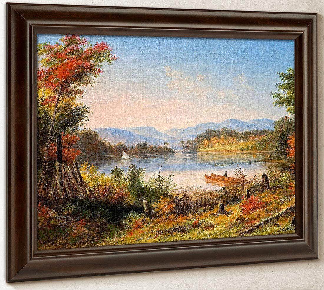 The Narrows, Lake St Charles By Robert Reid Fine Art Print